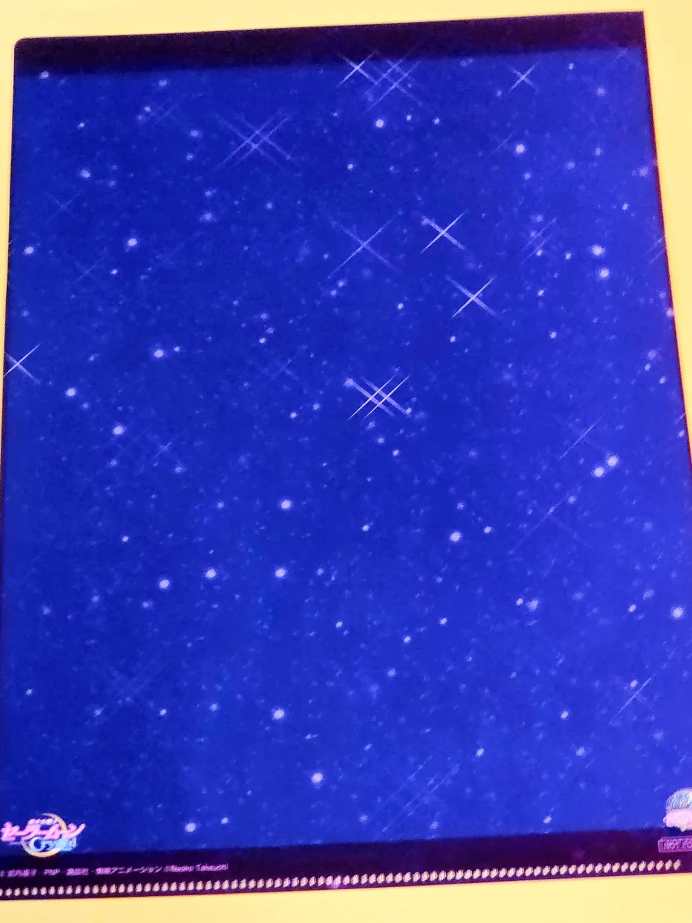Sailor Moon Crystal Pink folder Clear File A4
